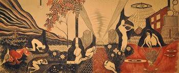 2590 n territorial rd w. Thomas Allen Contemporary British Painter Draftsman Singulart