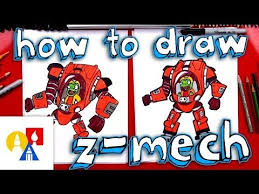 How To Draw Z Mech From Plants Vs Zombies Youtube Drawings Plants Vs Zombies Zombie Youtube