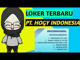 Maybe you would like to learn more about one of these? Gaji Pt Hogy Indonesia Dengan