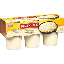 Kozy Shack Rice Pudding Multi Pack 4 Oz 6 Count Walmart Com Rice Pudding Pudding Pudding Cups