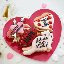 Anti Valentine S Day Party Valentines Day Cookies Valentine Sugar Cookies Anti Valentines Day