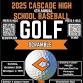 Cascade Baseball Golf Scramble event image
