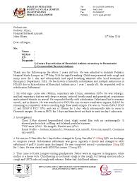 Hospital besar kuala lumpur atau hospital kuala lumpur (hkl) ialah sebuah hospital besar utama di kuala lumpur, malaysia. Referral Letter Cough Asthma