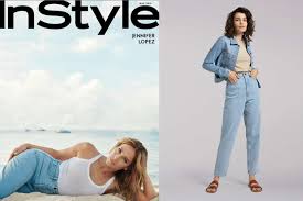 Jennifer lopez — what can she not do? Jlo Wore These Editor Favorite Jeans By Lee On Her Instyle Cover