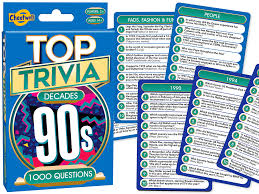 Read on for some hilarious trivia questions that will make your brain and your funny bone work overtime. Top Trivia Decades 90 S Che11691 Jedko Games