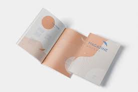 Brochure Magazine Mockup 7x10 In 2020 Magazine Mockup Mockup Front Cover Designs