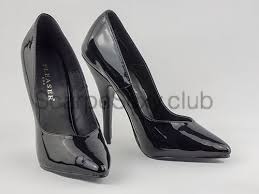 Scarpe tacco 12 con plateau in vendita in abbigliamento e accessori: Pleaser Decollete Nere Tacco 12 Cm Senza Plateau Numero 35 Scarpe Sexy Club