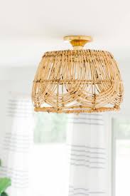 See more ideas about rattan pendant light, pendant light, rattan pendant. Diy Basket Pendant Light How To Make A Basket Light Fixture