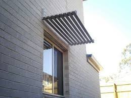 Awnings Colorbond Steel Aluminium Woodgrain Window Awnings House Awnings Modern Windows