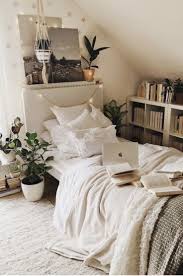 Today home shares decorating ideas and tips to help you master all things interior design. Pinterest Kyliieee Boho College Dorm Room Ideas Urban Outfitters Home White Bedroom With Plants W Small Room Bedroom Bedroom Decor Small Bedroom Decor
