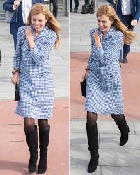 As the pandemic sparks a surge in rental fashion, olivia petter examines the benefits of renting bridal wear. Carrie Symonds Boris Johnson S Wears Blue Ahead Of Meeting Queen Elizabeth Ii At Balmoral Express Co Uk