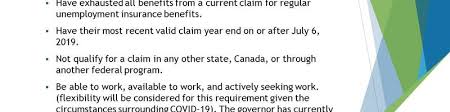For example, if you filed your initial claim on friday, march 6, 2020, your benefit year would start on sunday, march 1, 2020. Vec Addresses Unemployment Benefit Concerns Launch Of New Federal Benefits Program
