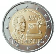 Done or made to officially remember and give respect to a great person or event: 2 Commemorative Coin 2019