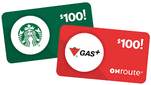 Register your gift card, when possible. Enter To Win A 100 Gift Card Weekly Draws Onroute