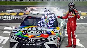 Despite series and circuit chiefs attempting to dry the track eight times throughout the day, the decision to further delay the race to 12pm et (4pm in the uk) on tuesday was taken after it was deemed the track had been lost to the conditions. Kyle Busch Rallies Through Rain Plagued Texas Race For A Must Win