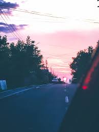 Maybe you would like to learn more about one of these? Hd Wallpaper Street Car Sun Road Trip Roadtrip Sky Sunset Old 90 Wallpaper Flare