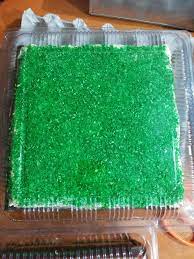 Kek padang golf berkacang : Kek Padang Golf Berkacang Golden Carpet