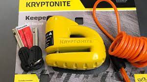 The motorcycle disc brake locks ensure that when your eyes are not there, there is always something that keeps guide and watch of your bike. 566 Kryptonite Keeper Motorcycle Disc Brake Lock Picked Youtube