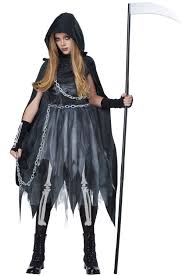 Reaper Girl Child Costume Halloween Costumes For Girls Scary Halloween Costumes Halloween Kids Costumes Girls