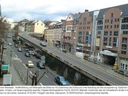 Die Hochbrucke An Der Schwalbacher Strasse Erhitzte Jahrelang Die Wiesbadener Gemuter 2001 Riss Die Stadt Sie Ab Und Veranderte D Wiesbaden Schandfleck Stadt