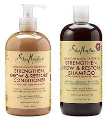 Shea Moisture Shampoo And Conditioner Set Jamaican Blac Dry Natural Hair Natural Hair Styles Shea Moisture Shampoo