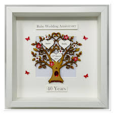 Thanks for all you do inspirational cube. 40th 40 Years Ruby Wedding Anniversary Gift Present Married Etsy