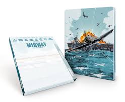 Midway is a 2019 american epic war film about the battle of midway, a turning point in the pacific theater of world war ii. Midway Steelbook Includes Digital Copy 4k Ultra Hd Blu Ray Blu Ray Only Best Buy 2019 Best Buy