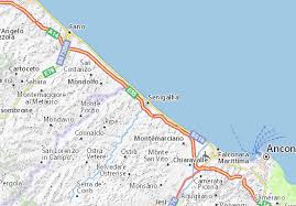 At that time, the jewish community consisted of about 40 families, comprising a few hundred people. Michelin Senigallia Map Viamichelin