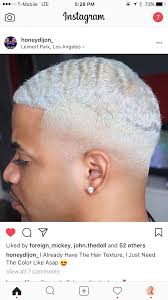 Platinum blonde hair dye black men. Platinum Blonde Black Men Hair