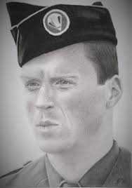 Drawing Richard (Dick) Winters, Band of Brothers by Ebbenhorst