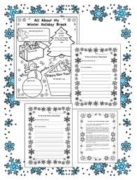This Is A Fun Way To Get Kids Back Into Reading Writing And Sharing After The Winter Holiday Break The Teacher Can Enl Holiday Break Winter Holidays Holiday