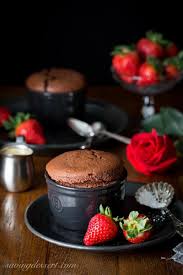Chocolate Souffle With Bailey S Creme Anglaise Recipe Chocolate Souffle Baileys Irish Cream Recipes Chocolate