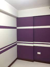 Interior Design With Purple Paint Bedroom Closet Design Cupboard Design Master Bedroom Cupboard Design