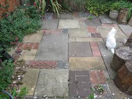 Patio With Inspiration From Geoff Hamilton Paving Stone Patio Patio Stones Patio Pavers Design