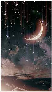Sky Fondos Tornados Iphone Wallpaper Moon Night Sky Wallpaper Moon And Stars Wallpaper