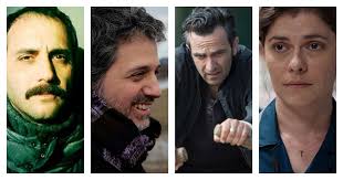 Aυλαία με 12 θεατρικές παραστάσεις. Brabeia Ellhnikhs Akadhmias Kinhmatografoy Nikhtes Oi Frantzhs Serbetalhs Triantafyllidoy Kai H Tainia Oiktos Tetragwno Gr