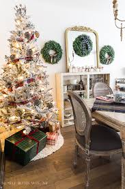 I am decorating this tree using the colors gold and brown. Christmas Plaid Table Setting Video So Much Better With Age