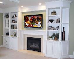 Want to build diy fireplace built ins? Living Room Built In Shelves Around Tv Novocom Top