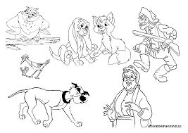 Fox and the hound coloring page. The Fox And The Hound 132914 Peliculas De Animacion Colorear Dibujos Gratis