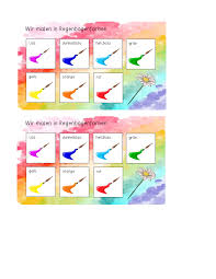 Regenbogenfarben Unterrichtsmaterial In Den Fachern Daz Daf Kunst Regenbogen Farben Regenbogenfarben Kunst Grundschule