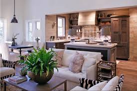Kleines Sofa In Der Kuche Funktionale Weiche Ecke Fur Mehr Komfort Der Ecke Fu Open Concept Kitchen Living Room Living Room And Kitchen Design Home Decor