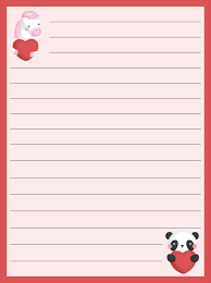 Then, share it with entities you would like to help you. 10 Best Printable Love Letter Stationery Printablee Com