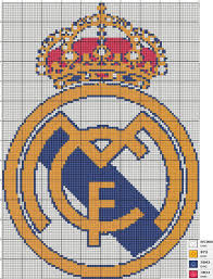 Real Madrid X Stitch Pattern By Saranna2195 On Deviantart Punto De Cruz Patrones Cuadros Punto De Cruz Punto De Cruz