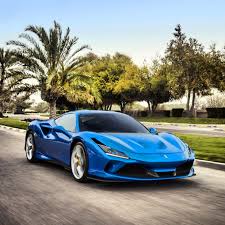 Ferrari world abu dhabi is not your average theme park; Miller Motorcars This Ferrari F8 Tributo Finished In Blu Abu Dhabi Takes To The Streets In Style Who Can Guess The Spec On Our Incoming Demo Hint It S Not Rosso Corsa