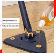 Kendinden Sıkmalı Üçgen Mop 🧹 | Temizlikte Kolaylık