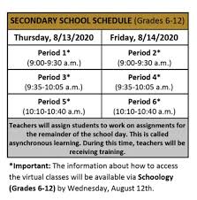 Don't lecture for 90 minutes straight — involve other activities and time for questions and feedback break up the class and even consider giving students time to do homework in class foster a culture of collaboration and. La Mirada Asb On Twitter The Images Explain The School Schedule For La Mirada High School For The Coming Weeks Please Note The Block Schedule For Thursday August 13 And Friday August
