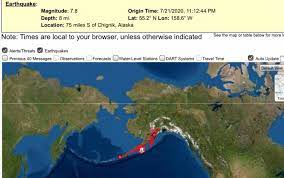 The pacific tsunami warning center issued a notice that the potential threat to guam and american samoa was still under investigation. Update No Tsunami Threat To Coastal B C After Earthquakes Near Vancouver Island Alaska Vancouver Island Free Daily