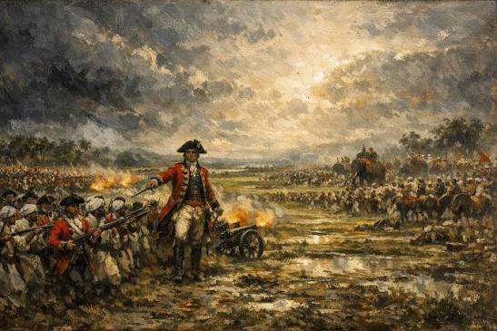 How Robert Clive's arrival in India led to the Battle of Plassey and the rise of the East India Company