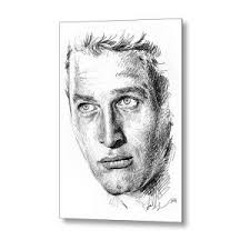 Barry Gibb sketch Metal Poster by Dario Lo Iacono