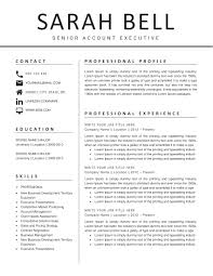 clean resume design 26 covmark designs
